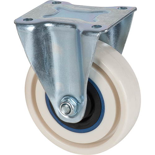 Sandwich Casters, Rigid, 5" (127 mm), Nylon, 440 lbs. (199.58 kg.) Canadian Safety Group Inc.