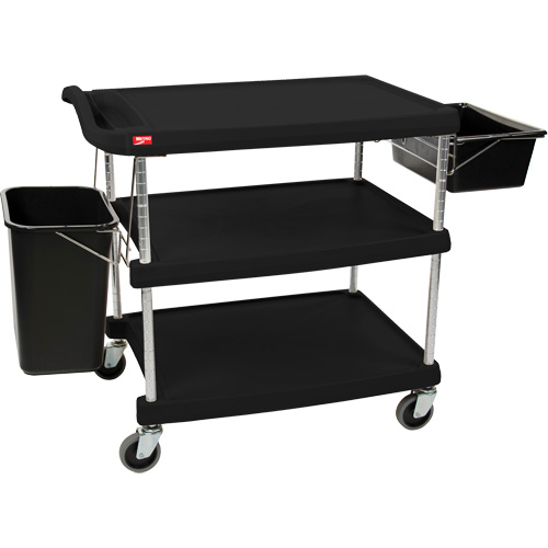 myCart Utility Cart, 3 Tiers, 20" x 35-1/2" x 30", 400 lbs. Capacity Canadian Safety Group Inc.