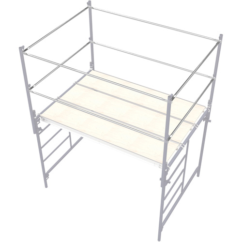 Accessoires pour &eacute;chafaudage - Barre de retenue, Barre de retenue, 2" la x 48" h Canadian Safety Group Inc.
