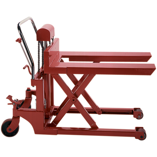 Scissor Pallet Lifter, 44" L x 27" W, Steel, 1100 lbs. Capacity Canadian Safety Group Inc.