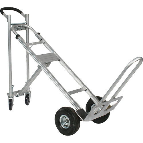 Three-Position Spartan III Convertible Hand Truck, Aluminum, 750 lbs. Capacity Canadian Safety Group Inc.
