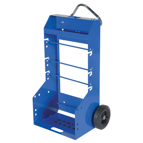 Chariot portatif pour mat&eacute;riaux bobin&eacute;s, Acier, 4 Montants, 29" la x 47-5/16" h x 21-7/8" p, Capacit&eacute; de 300 lb Canadian Safety Group Inc.