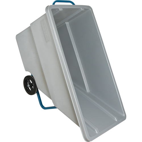 Chariot basculeur en acier, Poly&eacute;thyl&egrave;ne, 0,625 vg³, Capacit&eacute; de charge de 850 lb Canadian Safety Group Inc.