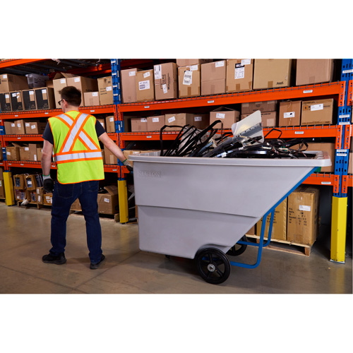 Tilt Truck, Polyethylene, 1.1 cu. yd., 1250 lbs. Load Capacity Canadian Safety Group Inc.