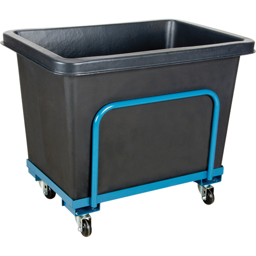 Tapered Wall Box Truck, Polyethylene, 37" L x 26" W x 30" H, 9 cu. ft. Volume, 800 lbs. Capacity Canadian Safety Group Inc.