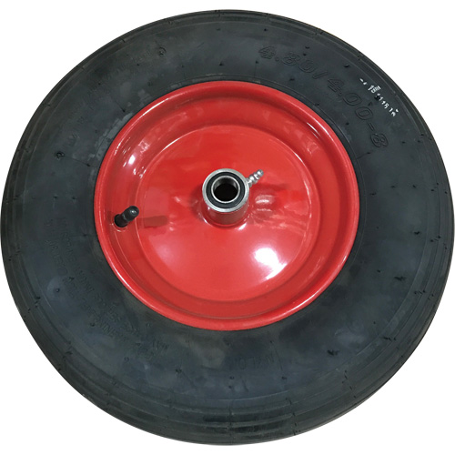 Roue pneumatique, 16" (406,4 mm), Capacit&eacute; de 575 lb (260 kg) Canadian Safety Group Inc.