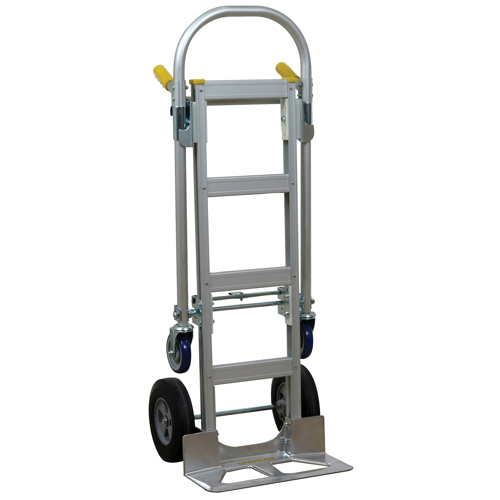 SPTN-JR-T18-SR Spartan Jr. Convertible Hand Truck, Aluminum, 1000 lbs. Capacity Canadian Safety Group Inc.