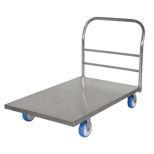 Platform Truck, 48" L x 30" W, 2000 lbs. Capacity, Polyurethane Casters Canadian Safety Group Inc.