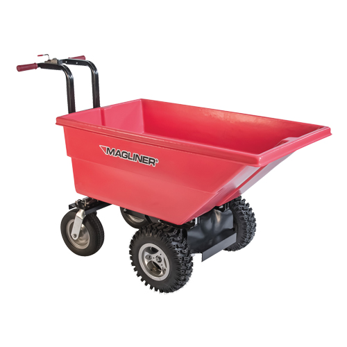 Motorized Tilt Truck, 6 pi³ Capacity, 40" H x 25" W x 56" D Canadian Safety Group Inc.