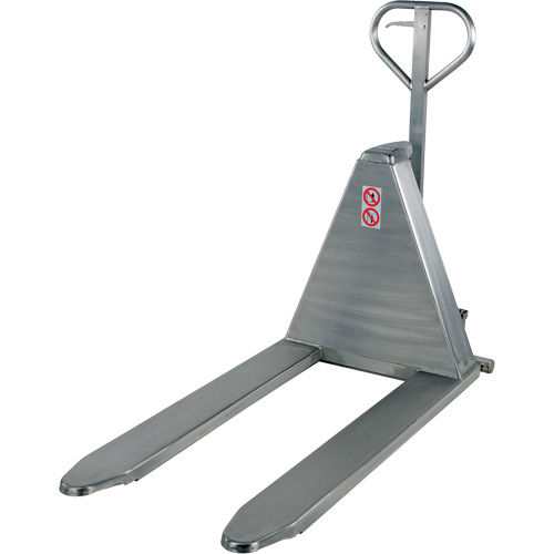 Pallet Lift Table, 45" L x 26-3/4" W, Stainless Steel, 2000 lbs. Capacity Canadian Safety Group Inc.