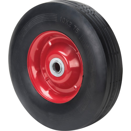 Roue semi-pneumatique, 10" (254 mm), Capacit&eacute; de 200 lb Canadian Safety Group Inc.
