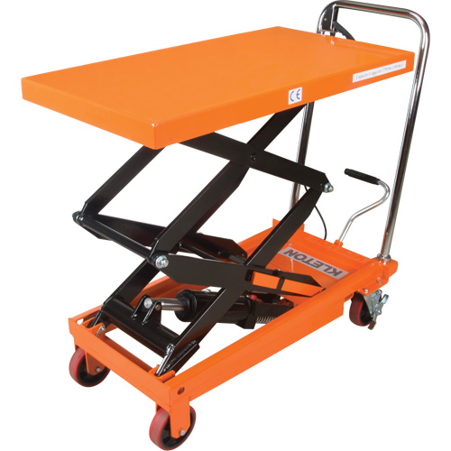 Hydraulic Scissor Lift Table, 35-3/4" L x 19-3/4" W, Steel, 770 lbs. Capacity Canadian Safety Group Inc.