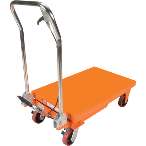 Hydraulic Scissor Lift Table, 32" L x 19-3/4" W, Steel, 1100 lbs. Capacity Canadian Safety Group Inc.