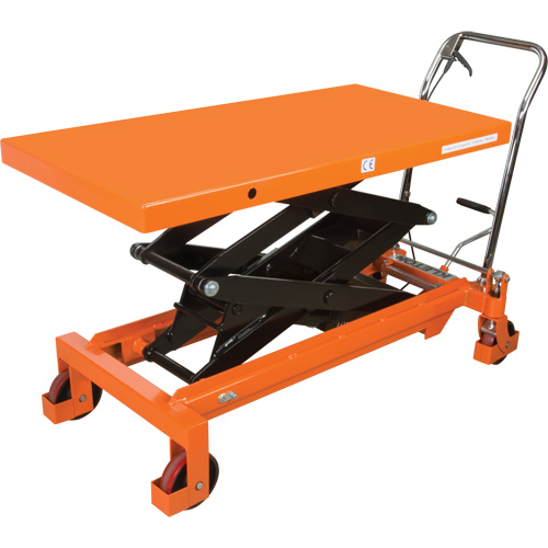 Hydraulic Scissor Lift Table, 48" L x 24" W, Steel, 1540 lbs. Capacity Canadian Safety Group Inc.