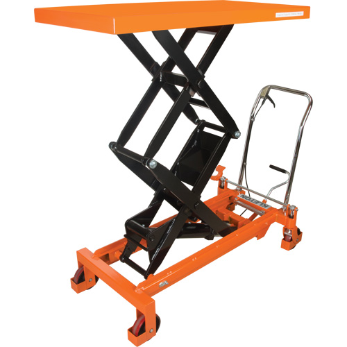 Hydraulic Scissor Lift Table, 48" L x 24" W, Steel, 1540 lbs. Capacity Canadian Safety Group Inc.