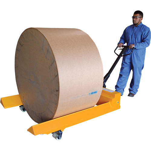 Transpalette pour mat&eacute;riaux en rouleaux, Acier, 48" lo x 7,5" la, Capacit&eacute; 4000 lb Canadian Safety Group Inc.