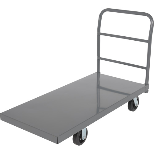 Platform Truck, 48" L x 24" W, 2000 lbs. Capacity, Rubber Casters Canadian Safety Group Inc.