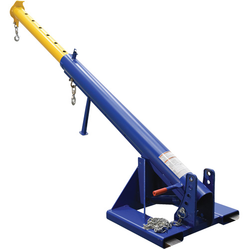 Grue t&eacute;lescopique pour chariot &eacute;l&eacute;vateur &agrave; fourche Orbit Boom Canadian Safety Group Inc.