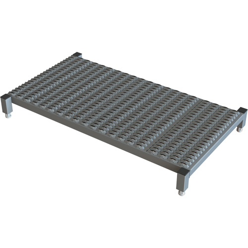 Plateforme de travail en une &eacute;tape &agrave; hauteur r&eacute;glable, 24" la x 48" pr, Capacit&eacute; de 800 lb, Enti&egrave;rement soud&eacute; Canadian Safety Group Inc.