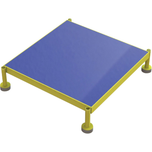 Plateforme de travail en une &eacute;tape &agrave; hauteur r&eacute;glable, 24" la x 24" pr, Capacit&eacute; de 800 lb, Enti&egrave;rement soud&eacute; Canadian Safety Group Inc.