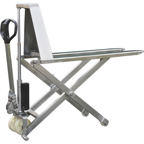 Eco Scissor Skid Lift, 45" L x 21" W, Stainless Steel, 2200 lbs. Capacity Canadian Safety Group Inc.