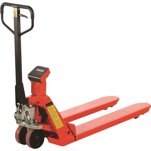 Eco Weigh-Scale Pallet Truck, 45" L x 22.5" W, 4400 lbs. Cap. Canadian Safety Group Inc.