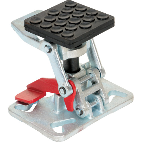 Heavy-Duty Adjustable Height Floor Lock, 8" Extended Height, 5-1/2" Retracted Height, Steel Canadian Safety Group Inc.