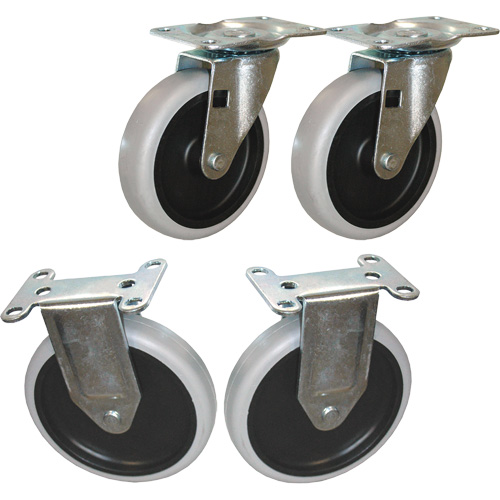 Flat Shelf Cart Caster Kit Canadian Safety Group Inc.