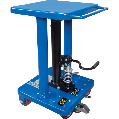 Hydraulic Work Table, 18" L x 18" W, Steel, 500 lbs. Capacity Canadian Safety Group Inc.