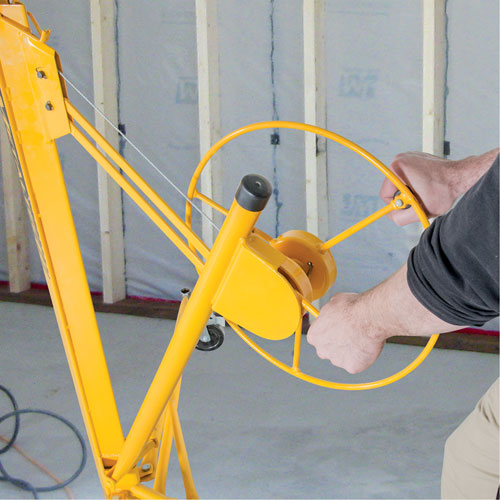 Appareils de levage pour panneaux de cloisons s&egrave;ches Canadian Safety Group Inc.