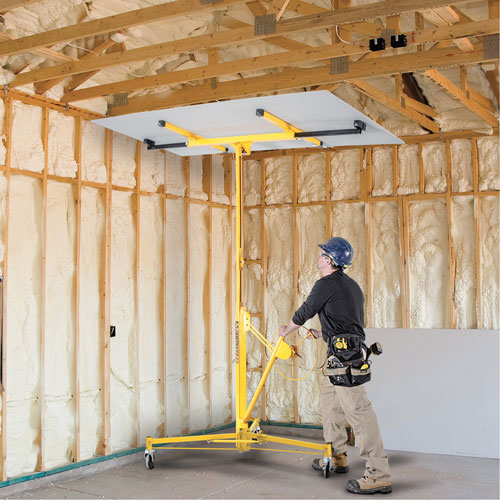 Appareils de levage pour panneaux de cloisons s&egrave;ches Canadian Safety Group Inc.