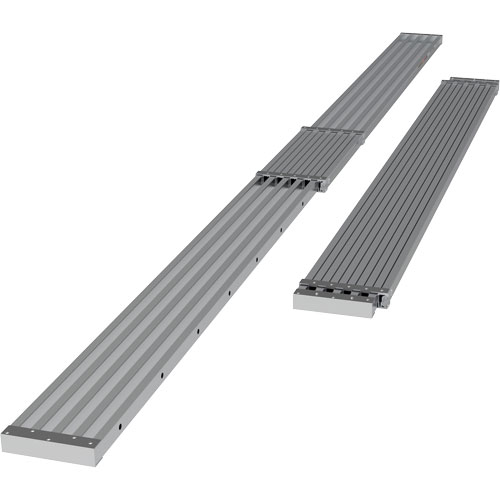 Planche de travail t&eacute;lescopique, 204" la x 12" pr, Capacit&eacute; de 250 lb, D&eacute;mont&eacute; Canadian Safety Group Inc.