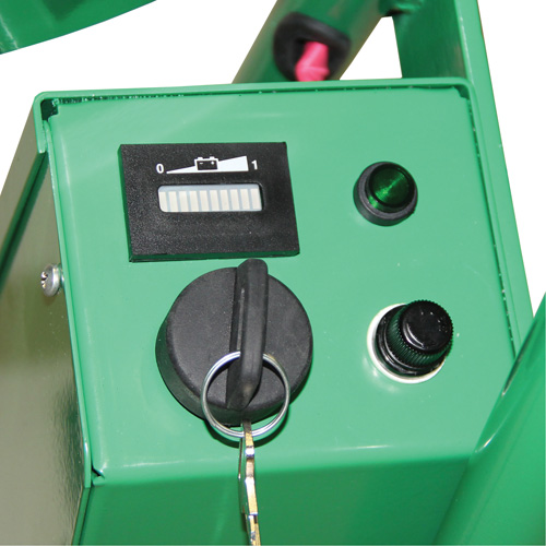 Powered Drum Hand Truck with Pneumatic Wheels Canadian Safety Group Inc.