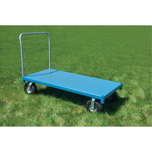  Chariot &agrave; plateforme pour l'ext&eacute;rieur, 48" lo x 30" la x Capacit&eacute; 1200 lb, Roues en Anticrevaison Canadian Safety Group Inc.