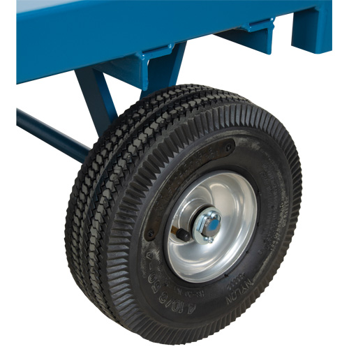 Chariot de ramassage &agrave; plateforme pour l'ext&eacute;rieur, 36" la x 72" la x Capacit&eacute; 1000 lb Canadian Safety Group Inc.