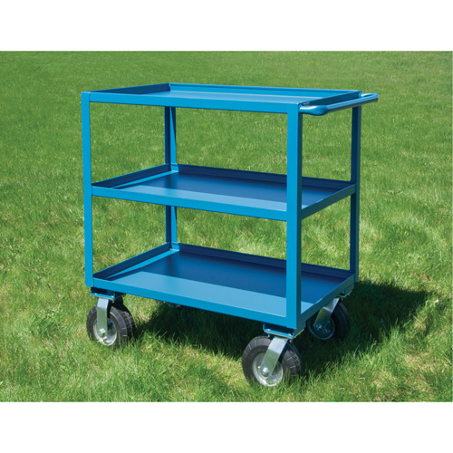  Chariot &agrave; tablettes pour l'ext&eacute;rieur, 3 Tiers, 24" la x 39" h x 51" p, Capacit&eacute; 1200 lb Canadian Safety Group Inc.