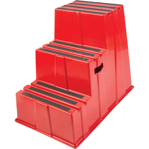 Escabeau industriel, 3 marches, 34-13/16" x 22-7/16" x Hauteur 28-1/2" Canadian Safety Group Inc.