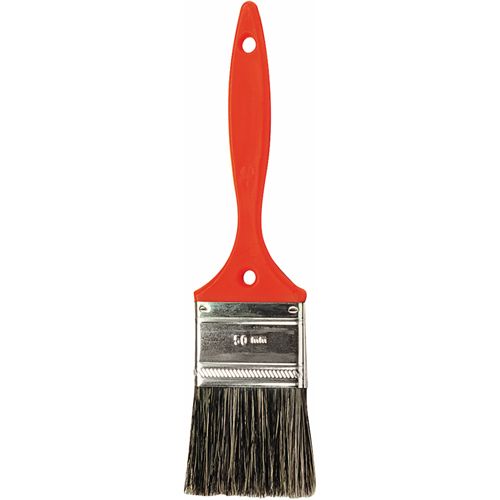 Pinceau Go, Soies naturelles, Manche Plastique, Largeur de 1" Canadian Safety Group Inc.