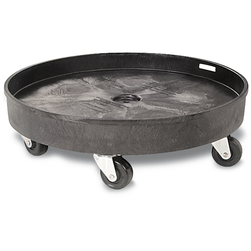 Waste Container Dolly, Polyethylene, Black Canadian Safety Group Inc.