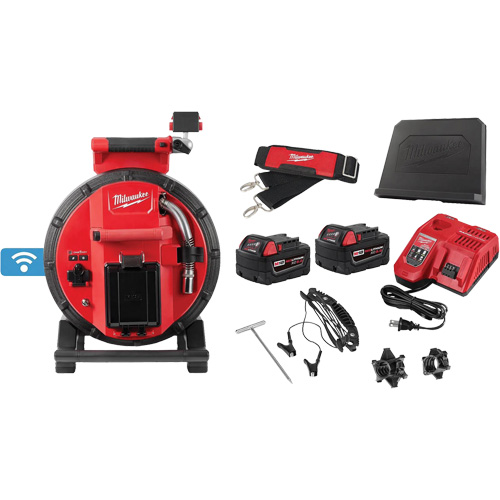M18 100 Flexible Modular Pipeline Inspection System, 25 mm (1") Camera Head Canadian Safety Group Inc.