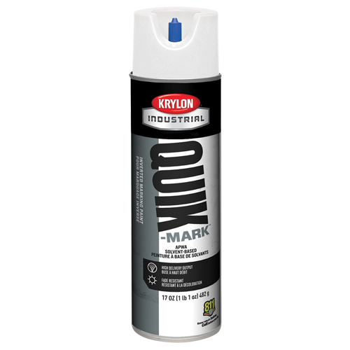 Industrial Quik-Mark Solvent-Based Inverted Marking Paint, 17 oz., Aerosol Can Canadian Safety Group Inc.