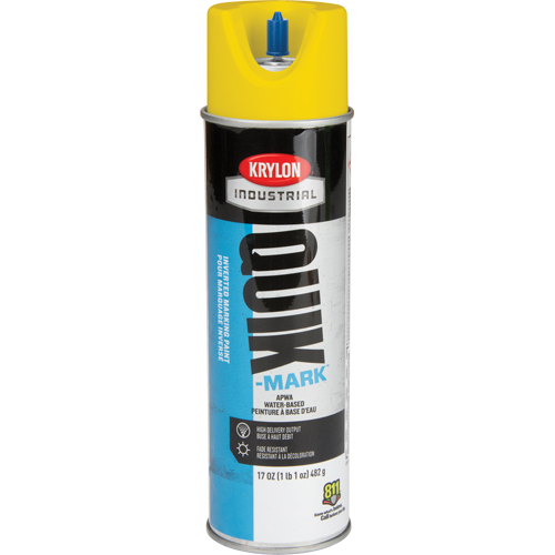 Industrial Quik-Mark Water-Based Inverted Marking Paint, 17 oz., Aerosol Can Canadian Safety Group Inc.