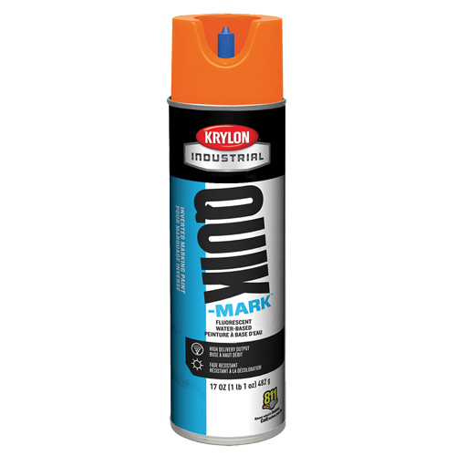Industrial Quik-Mark Water-Based Inverted Marking Paint, 17 oz., Aerosol Can Canadian Safety Group Inc.