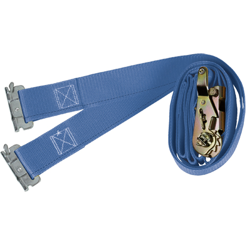 Logistic Straps, Ratchet, 2" W x 20' L, 1000 lbs. (454 kg) WLL Canadian Safety Group Inc.