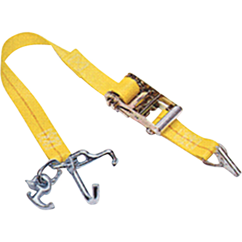 Auto Tie-Downs with Universal Lock, Ratchet, 2" W x 7' L, 1367 lbs. (620 kg) WLL Canadian Safety Group Inc.