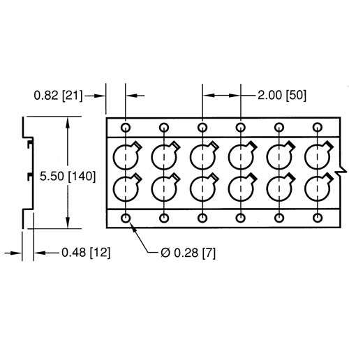 Logistic Tracks - Series E Track Horizontal Canadian Safety Group Inc.