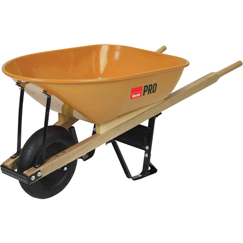 Brouettes robustes Pro, 6 pi³, plateau Acier Canadian Safety Group Inc.