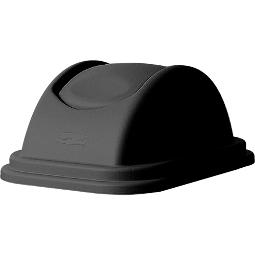 Soft Wastebasket Covers, Dome Lid/Swing Lid, Plastic, Fits Container Size: 16" x 11-5/8" Canadian Safety Group Inc.
