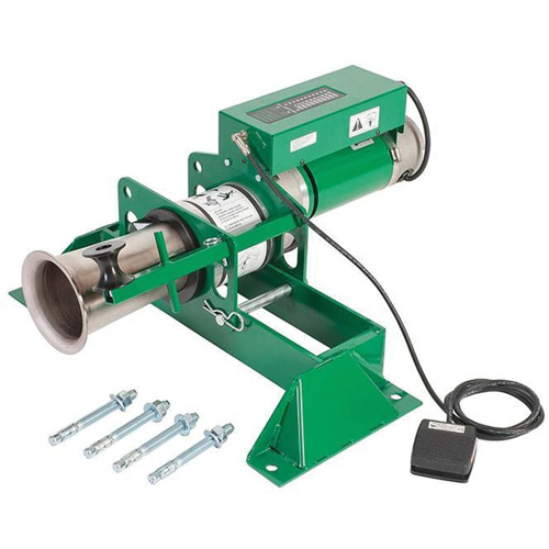 UT10-22 Ultra Tugger&reg; 10 Electric Cable Puller with Floor Mount Canadian Safety Group Inc.