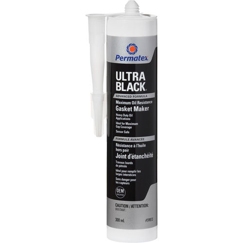 Ultra Black&reg; Gasket Maker, Cartridge, Black Canadian Safety Group Inc.